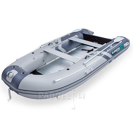 Schlauchboot GLADIATOR ACTIVE C370AL light dark grey mit Aluminiumboden