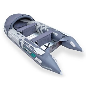 Schlauchboot GLADIATOR ACTIVE C370AL light dark grey mit Aluminiumboden