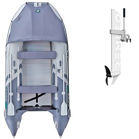 Schlauchboot GLADIATOR ACTIVE C370AL light dark grey mit Aluminiumboden