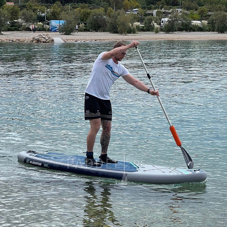 SUP GLADIATOR ORIGIN 10'8 MINICOMBO Special Edition - aufblasbares Stand Up Paddle Board, 22 PSI, zweilagig