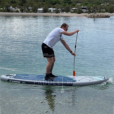 SUP GLADIATOR ORIGIN 10'8 MINICOMBO Special Edition - aufblasbares Stand Up Paddle Board, 22 PSI, zweilagig