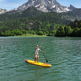 SUP AQUA MARINA eFUSION 10'10'' mit Motor AQUA MARINA BlueDrive S Power fin