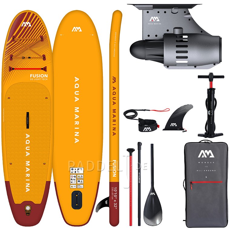SUP AQUA MARINA eFUSION 10'10'' mit Motor AQUA MARINA BlueDrive S Power fin