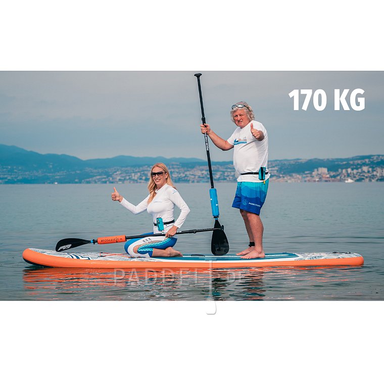 SUP AQUA MARINA PURE AIR TROPIC 12'0 MINICOMBO - aufblasbares Stand Up Paddle Board