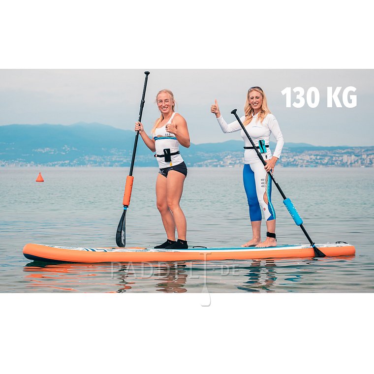 SUP AQUA MARINA PURE AIR TROPIC 12'0 MINICOMBO - aufblasbares Stand Up Paddle Board