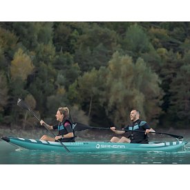 Kajak SPINERA HYBRIS 410 ECONOM aufblasbares Kajak 2-Personen