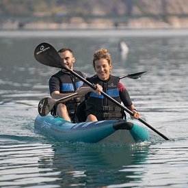 Kajak SPINERA HYBRIS 410 ECONOM aufblasbares Kajak 2-Personen