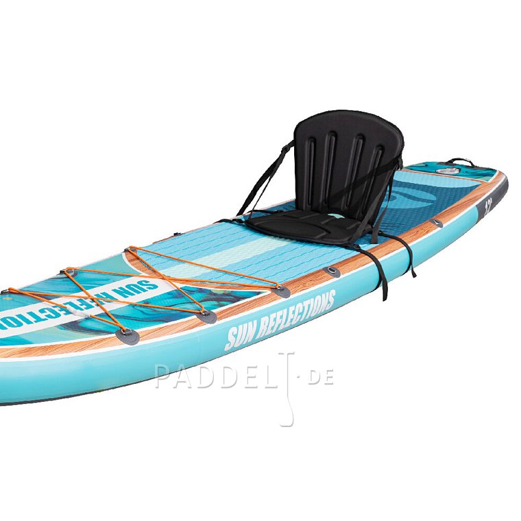 Kajak-Sitz SUN REFLECTIONS UNI für SUP Board - für die Befestigung ohne Ösen