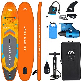 SUP AQUA MARINA GO TURBO 366 12'0'' mit E-Finne AQUA MARINA BlueDrive S