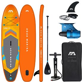 SUP AQUA MARINA GO TURBO 330 10'10'' mit E-Finne AQUA MARINA BlueDrive S