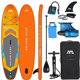 SUP AQUA MARINA GO TURBO 330 10'10'' mit E-Finne AQUA MARINA BlueDrive S