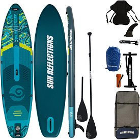 SUP SUN REFLECTIONS L 11'6'' COMBO Emerald Drift - aufblasbares Stand Up Paddle Board