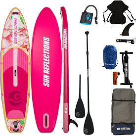 SUP SUN REFLECTIONS L 11'6'' COMBO Soft Blush - aufblasbares Stand Up Paddle Board