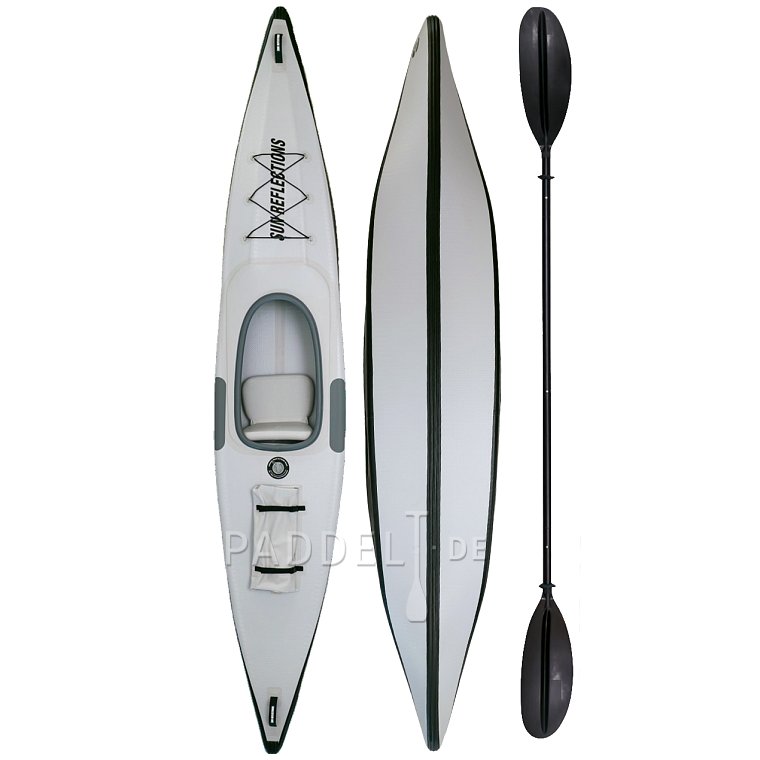 Kajak SUN REFLECTIONS FULL DS - aufblasbares Kajak 1-Person