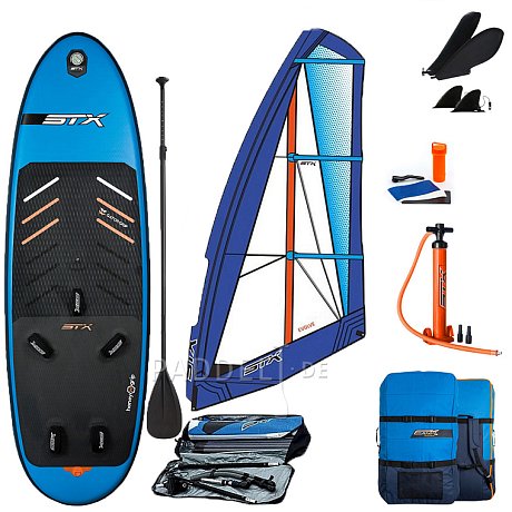 STX iWindsurf WS 285 incl. EVOLVE RIG compact - aufblasbares Windsurfboard