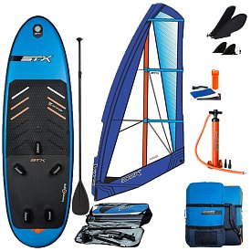 STX iWindsurf WS 285 incl. EVOLVE RIG compact - aufblasbares Windsurfboard