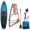 SUP STX WindSUP Hybrid Cruiser Family 11'2 TEAL/ORANGE incl. Segel - aufblasbar