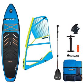 SUP STX WindSUP Hybrid Cruiser Family 11'2 TEAL/ORANGE incl. Segel - aufblasbar