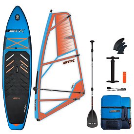 SUP STX WindSUP Hybrid Cruiser Family 11'2 TEAL/ORANGE incl. Segel - aufblasbar