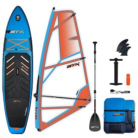 SUP STX WindSUP Hybrid Cruiser Family 11'2 TEAL/ORANGE incl. Segel - aufblasbar