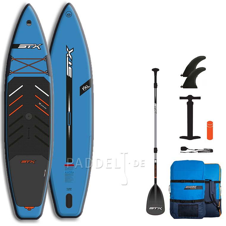 SUP STX WindSUP Hybrid Tourer 12'  TEAL/ORANGE mit Paddel - aufblasbares Stand Up Paddle Board