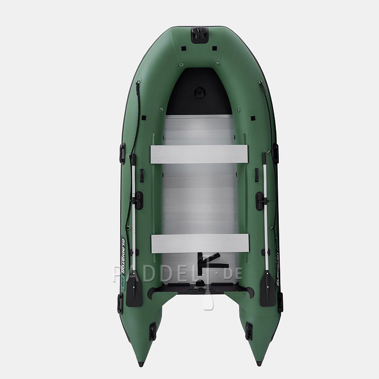 Schlauchboot GLADIATOR ACTIVE C370AL green mit Aluminiumboden