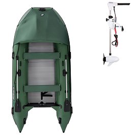 Schlauchboot GLADIATOR ACTIVE C370AL green mit Aluminiumboden