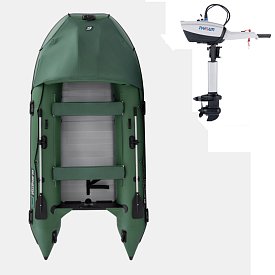 Schlauchboot GLADIATOR ACTIVE C370AL green mit Aluminiumboden