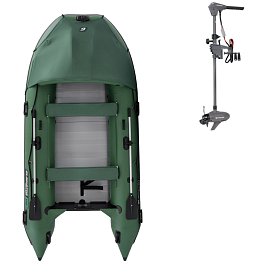 Schlauchboot GLADIATOR ACTIVE C370AL green mit Aluminiumboden