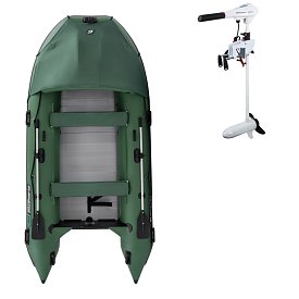 Schlauchboot GLADIATOR ACTIVE C370AL green mit Aluminiumboden