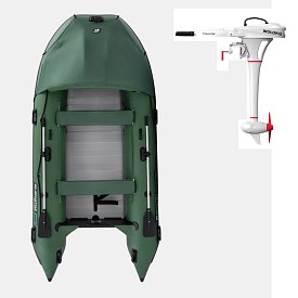 Schlauchboot GLADIATOR ACTIVE C370AL green mit Aluminiumboden