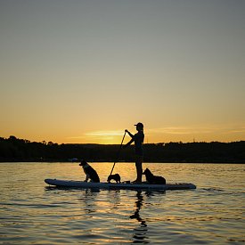 SUP GLADIATOR ELITE 14' Touring mit Carbon-Paddel 2026 - aufblasbares Stand Up Paddle Board