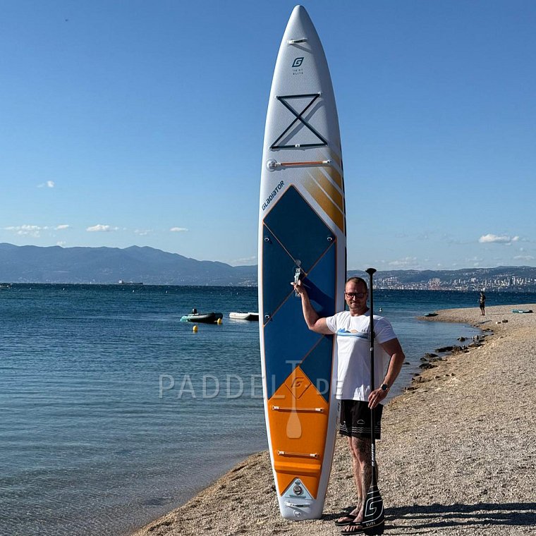 SUP GLADIATOR ELITE 14' Touring mit Carbon-Paddel 2026 - aufblasbares Stand Up Paddle Board