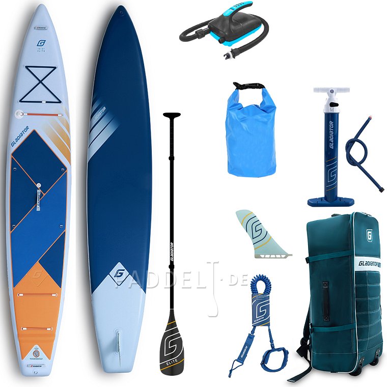 SUP GLADIATOR ELITE 14' Touring mit Carbon-Paddel 2026 - aufblasbares Stand Up Paddle Board