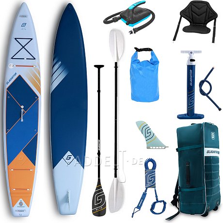 SUP GLADIATOR ELITE 14' Touring mit Carbon-Paddel 2026 - aufblasbares Stand Up Paddle Board