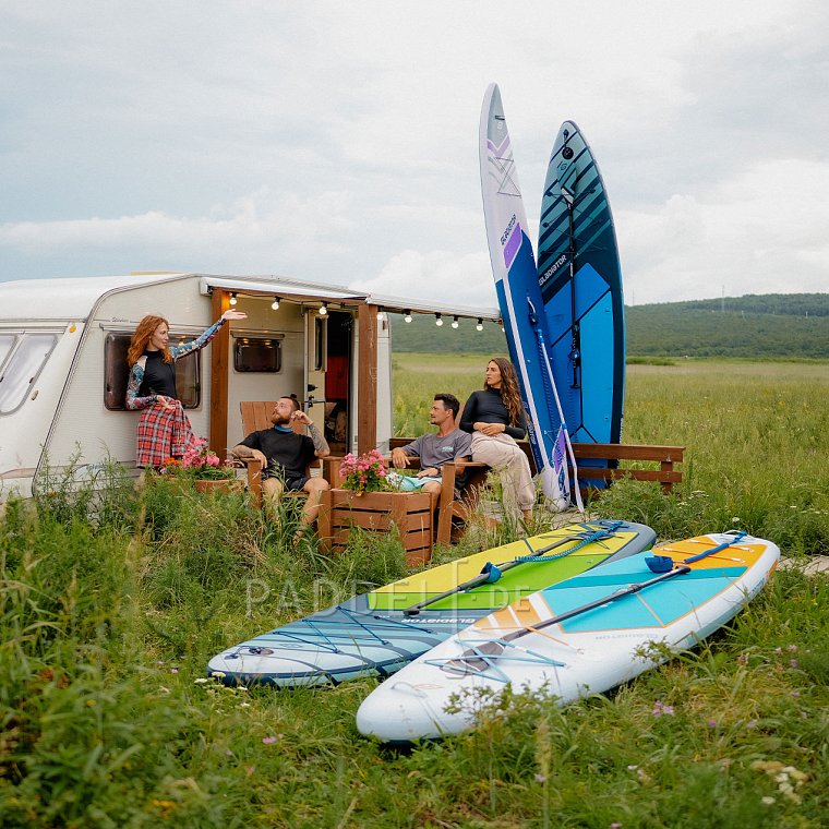 SUP GLADIATOR ELITE 12'6'' Touring mit Carbon Paddel 2026 - aufblasbares Stand Up Paddle Board