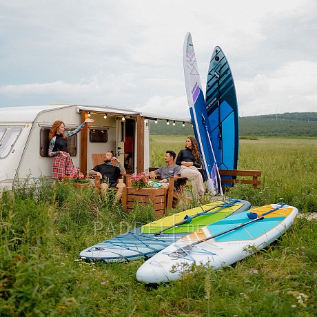 SUP GLADIATOR ELITE 12'6'' Touring mit Carbon Paddel 2026 - aufblasbares Stand Up Paddle Board