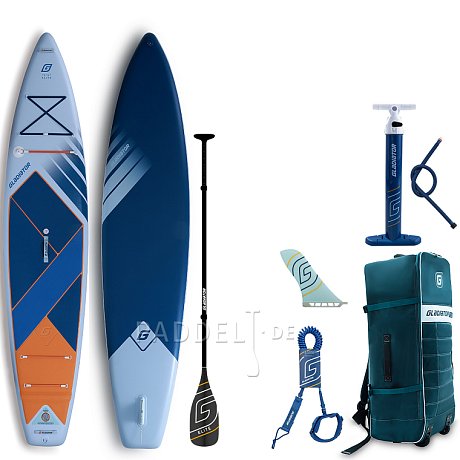 SUP GLADIATOR ELITE 12'6'' Touring mit Carbon Paddel 2026 - aufblasbares Stand Up Paddle Board
