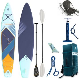SUP GLADIATOR ELITE 12'6'' Touring mit Carbon Paddel 2026 - aufblasbares Stand Up Paddle Board
