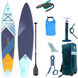 SUP GLADIATOR ELITE 12'6'' Touring mit Carbon Paddel 2026 - aufblasbares Stand Up Paddle Board