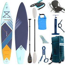 SUP GLADIATOR ELITE 12'6'' Touring mit Carbon Paddel 2026 - aufblasbares Stand Up Paddle Board
