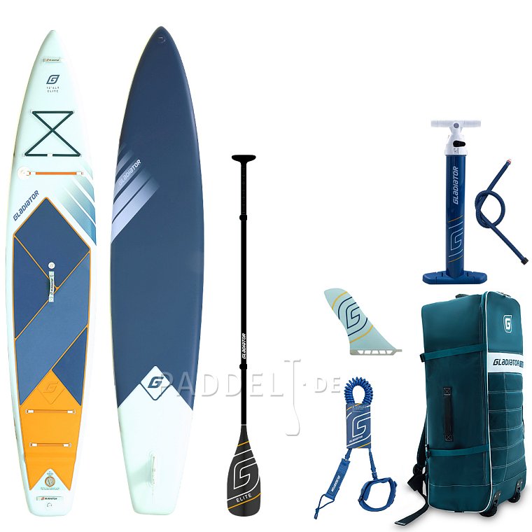 SUP GLADIATOR ELITE 12'6'' Light mit Carbon Paddel 2026 - aufblasbares Stand Up Paddle Board