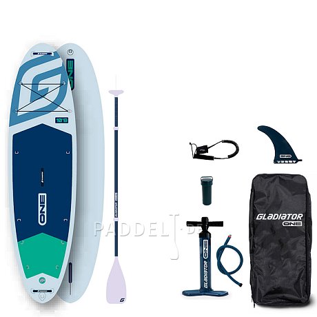 SUP GLADIATOR ONE 10'8'' Allround White - aufblasbares Stand Up Paddle Board