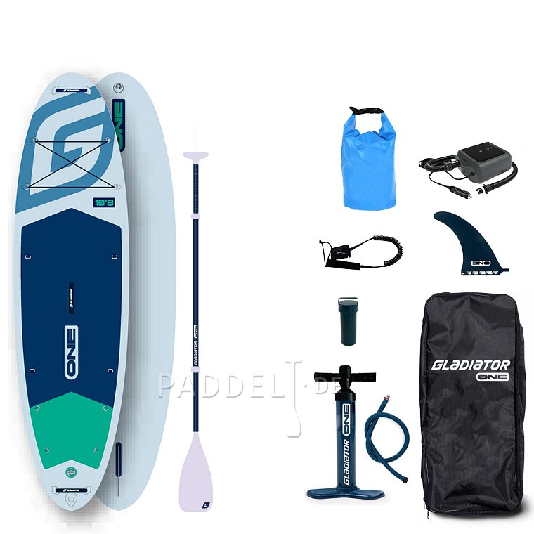 SUP GLADIATOR ONE 10'8'' Allround White - aufblasbares Stand Up Paddle Board
