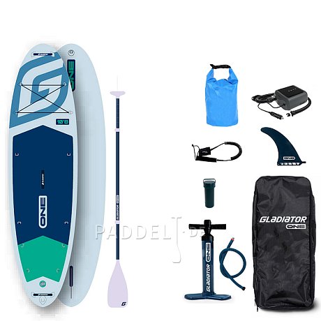 SUP GLADIATOR ONE 10'8'' Allround White - aufblasbares Stand Up Paddle Board