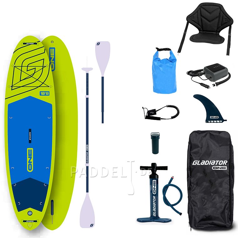 SUP GLADIATOR ONE 10'8'' Allround Lime - aufblasbares Stand Up Paddle Board