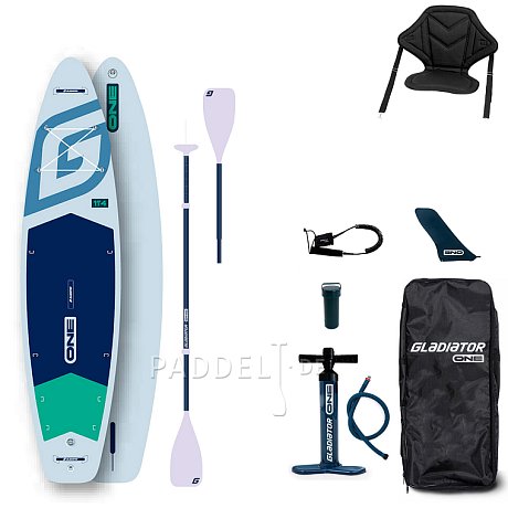 SUP GLADIATOR ONE 11'6'' White - aufblasbares Stand Up Paddle Board