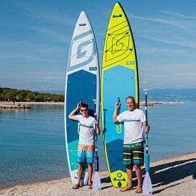 SUP GLADIATOR ONE 12'6'' White - aufblasbares Stand Up Paddle Board