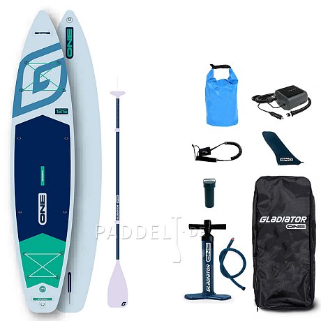 SUP GLADIATOR ONE 12'6'' White - aufblasbares Stand Up Paddle Board