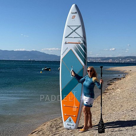SUP GLADIATOR ELITE 11'6'' Touring mit Carbon Paddel 2026 - aufblasbares Stand Up Paddle Board